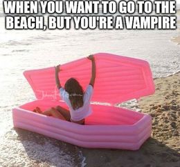Go to the beach memes