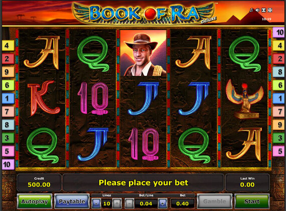 Sekabet'te Book of Ra ve en iyi slot oyunlarını bedava oyna